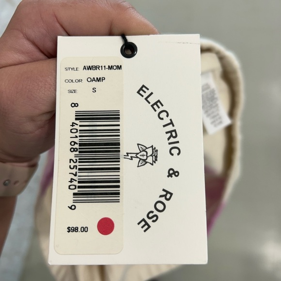 Electric & Rose NWT Tie Dye Bella Bralette Size S - Picture 4 of 5